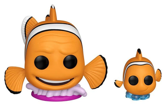 Funko Pop! & Buddy Marlin the clownfish with Nemo from Disney Pixar Finding Nemo