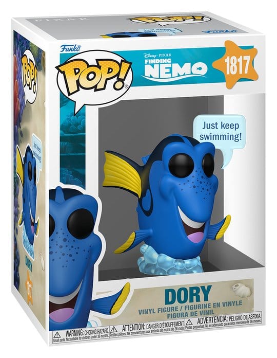 Disney Pixar Finding Nemo Funko Pop! Dory 1817 vinyl figure in its window box