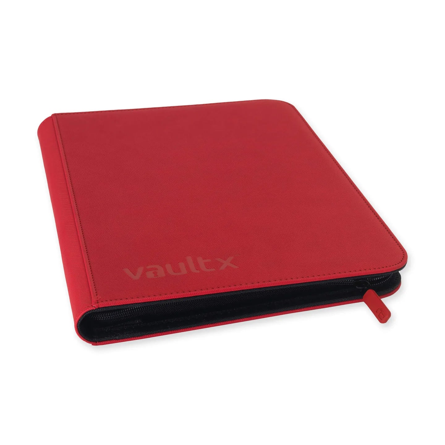 VaultX Exo-Tec Zip Binder - 9 Pocket - Red