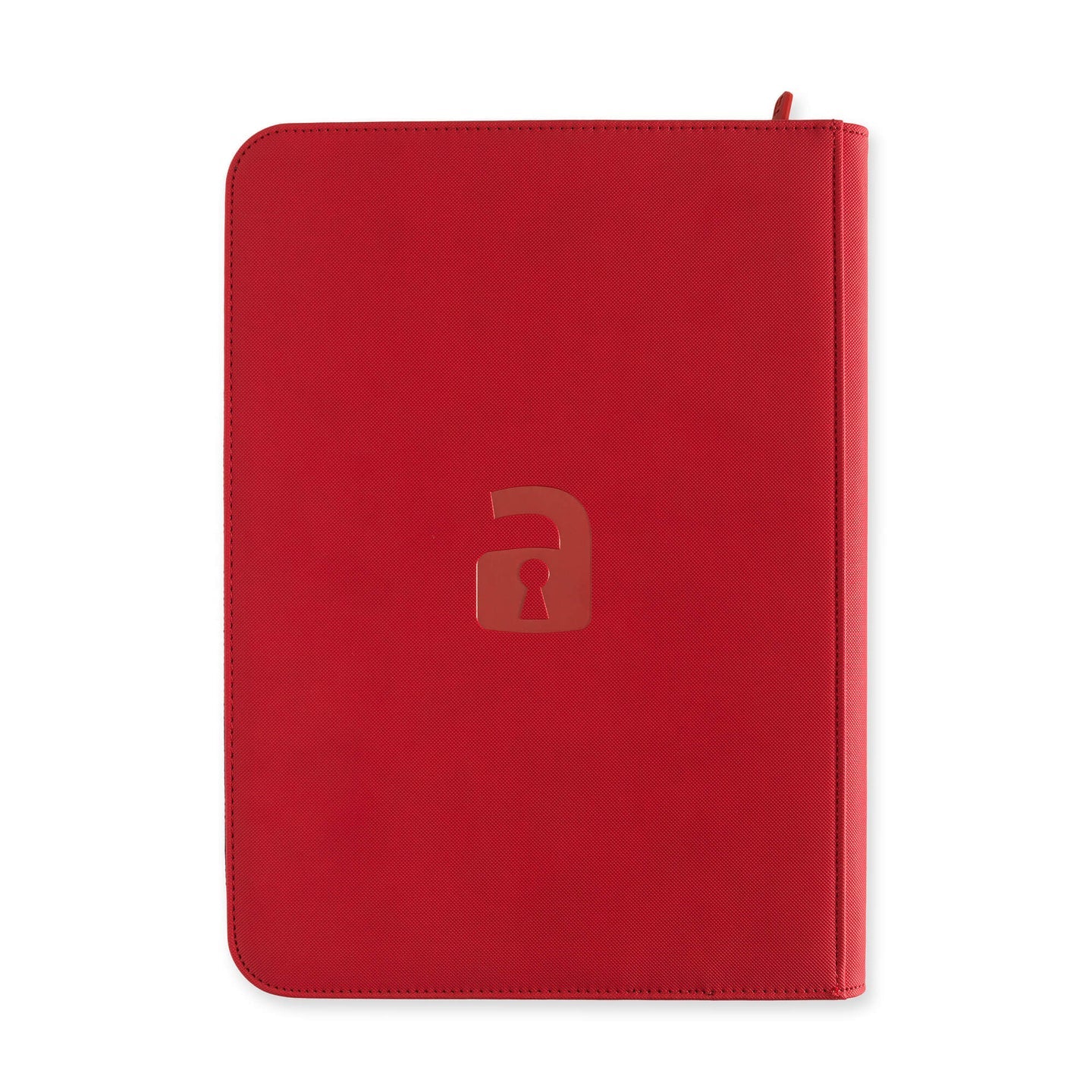 VaultX Exo-Tec Zip Binder - 9 Pocket - Red