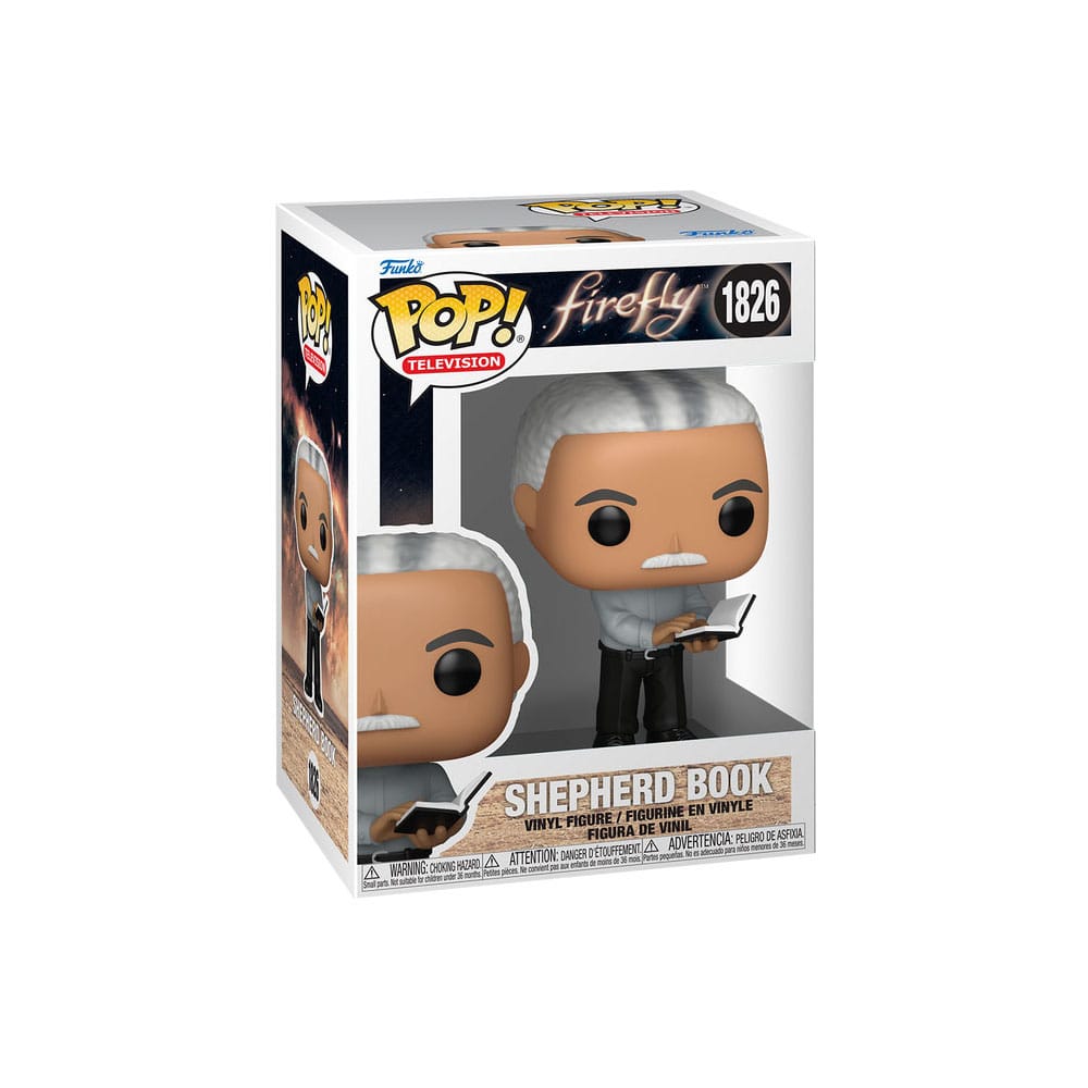 Firefly POP! TV Vinyl Figure Shepherd Book 9 cm – Sealed Case of 6 (Chase Guaranteed)