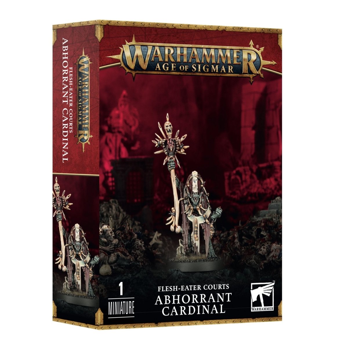 Games Workshop Flesh-Eater Courts Abhorrant Cardinal Age of Sigmar box front