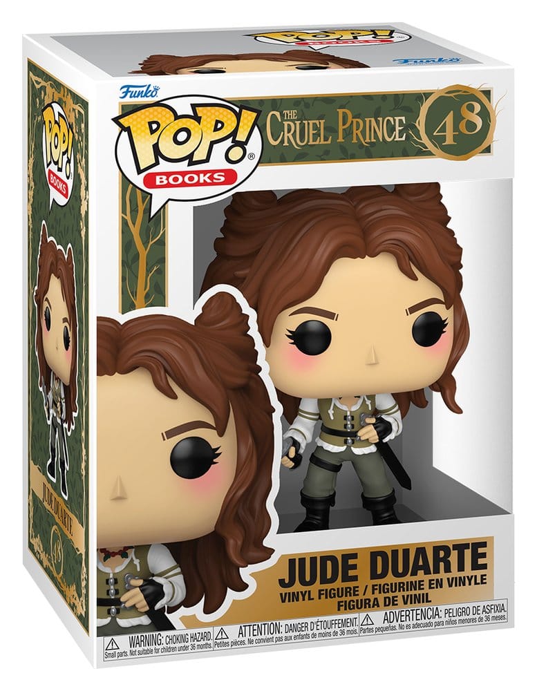 Funko Pop! Books Jude Duarte no. 48 in The Cruel Prince window box packaging