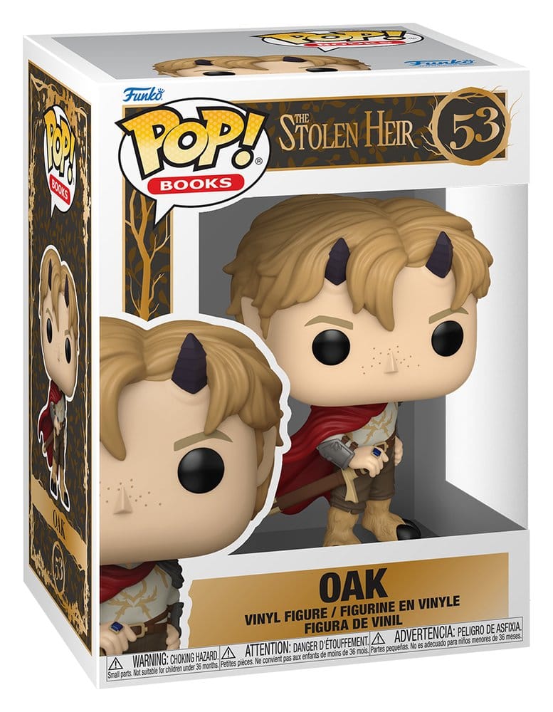 The Stolen Heir Funko Pop! Books Oak 53 vinyl figure in its window box