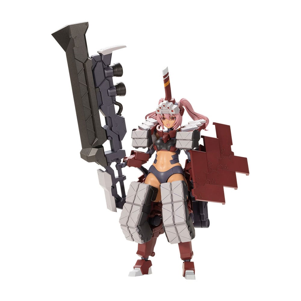 Kotobukiya Frame Arms Girl Kagutsuchi-Otsu Fencer with Battering Ram blade, white background