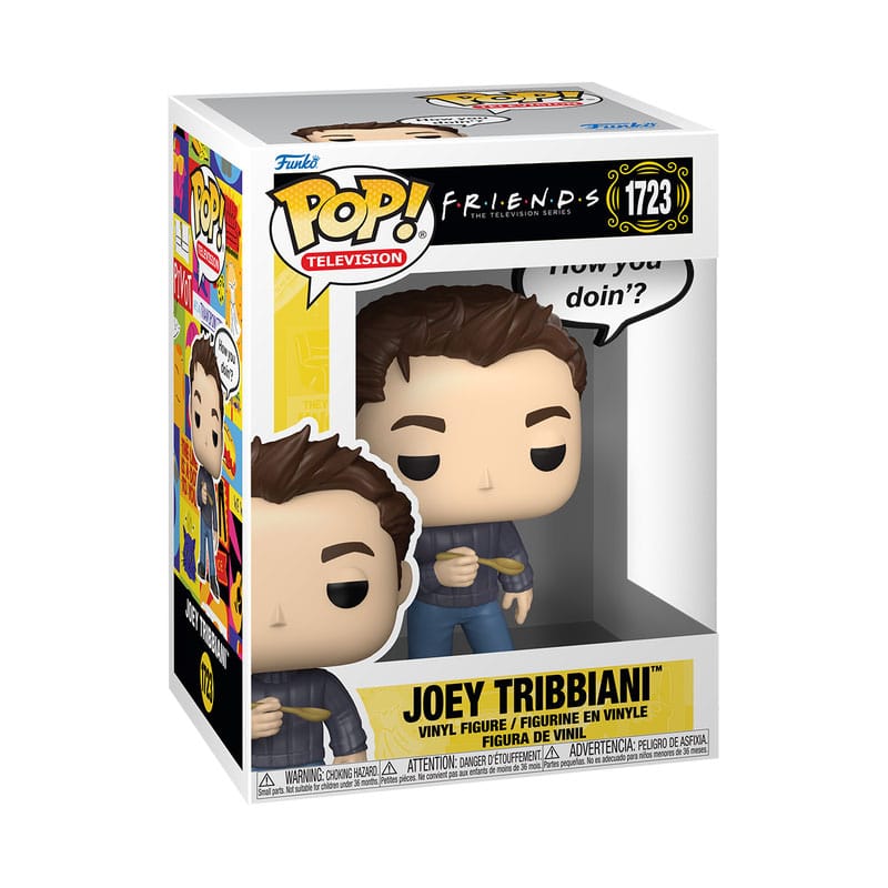 Friends Joey Tribbiani Funko Pop! Television vinyl figure in its window box, number 1723