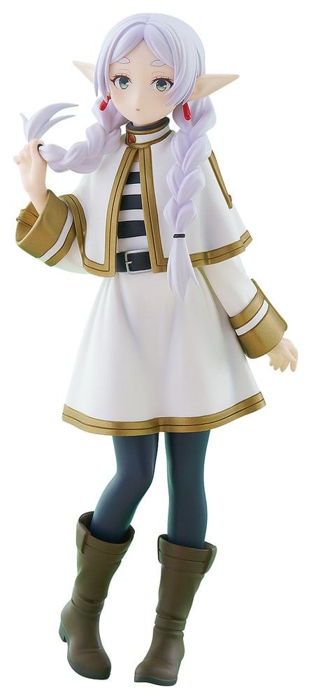 Good Smile Company Pop Up Parade Frieren: Braids Ver. figure, front view on white