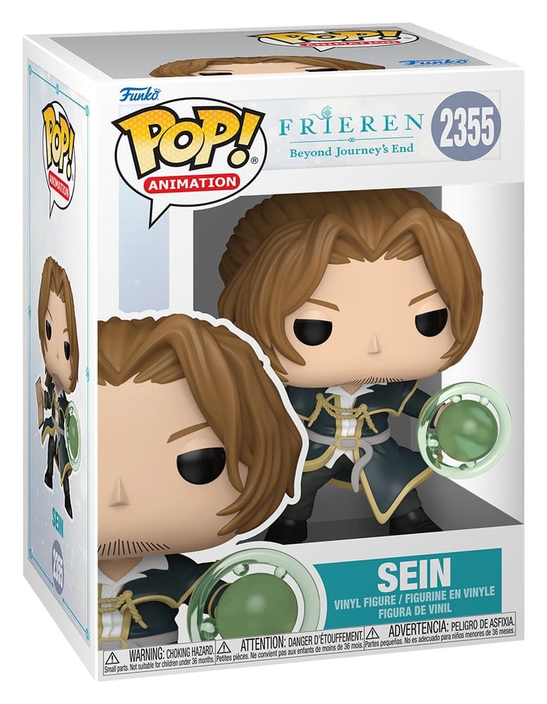 Sein Funko POP! Animation vinyl figure in its Frieren: Beyond Journey's End box, number 2355