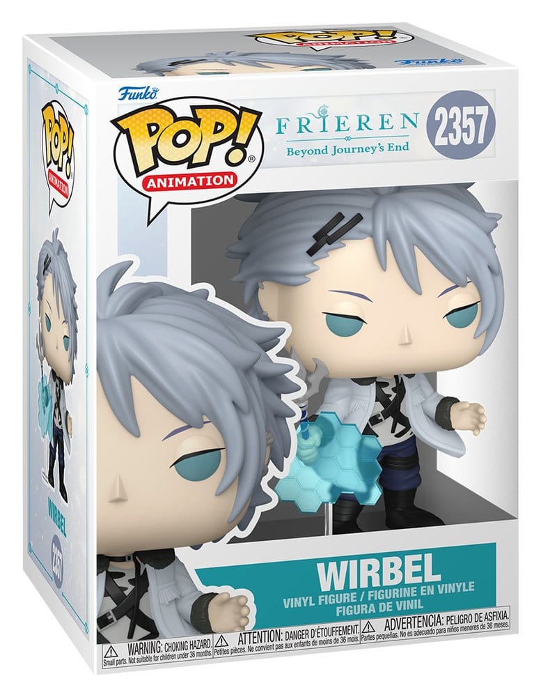 Wirbel Funko POP! Animation vinyl figure in its Frieren: Beyond Journey's End window box