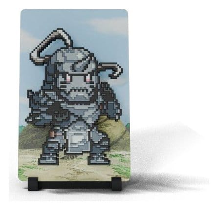 Fullmetal Alchemist FiGGYZ pixel-art magnet by First 4 Figures of Alphonse Elric in armour