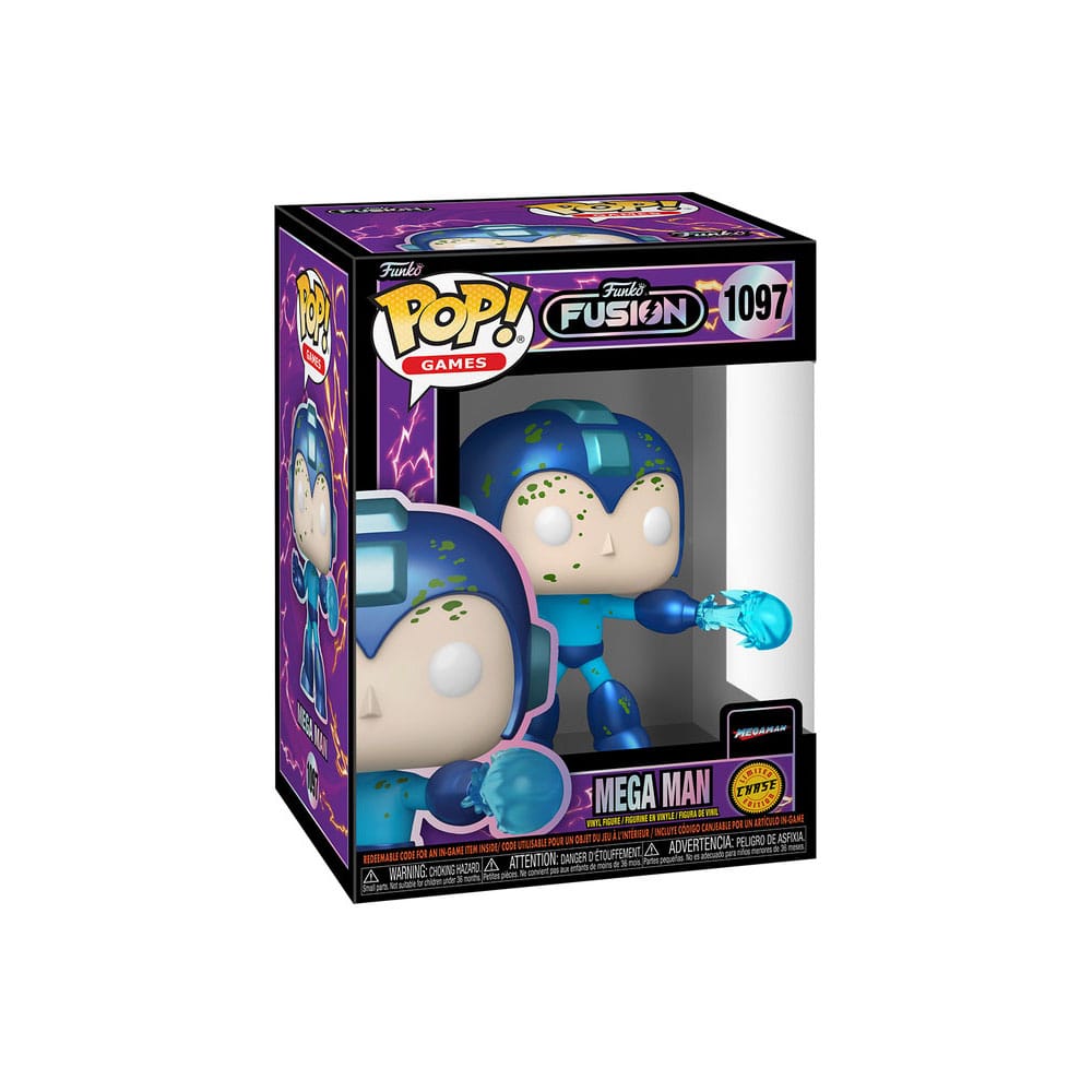 Funko Fusion POP! Games Vinyl Figures Mega Man 9 cm – Sealed Case of 6 (Chase Guaranteed)