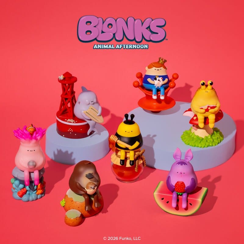 Funko-Legacy POP! PremBB Vinyl Figures Blonks 10 cm – Sealed Case of 6 (with Chase chance)