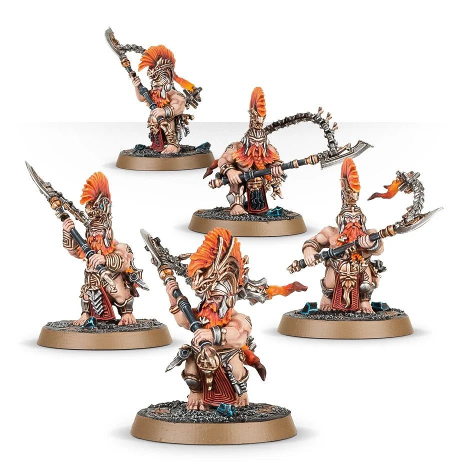 Fyreslayers: Hearthguard Berzerkers - Loaded Dice
