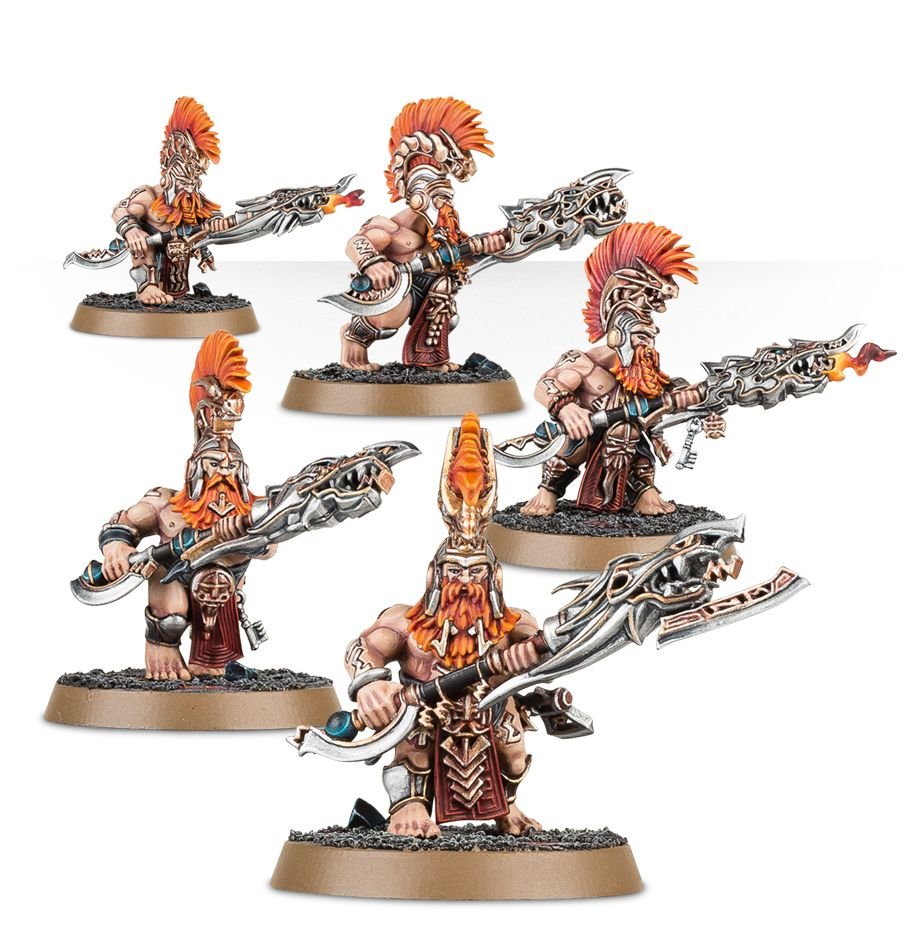 Fyreslayers: Hearthguard Berzerkers - Loaded Dice