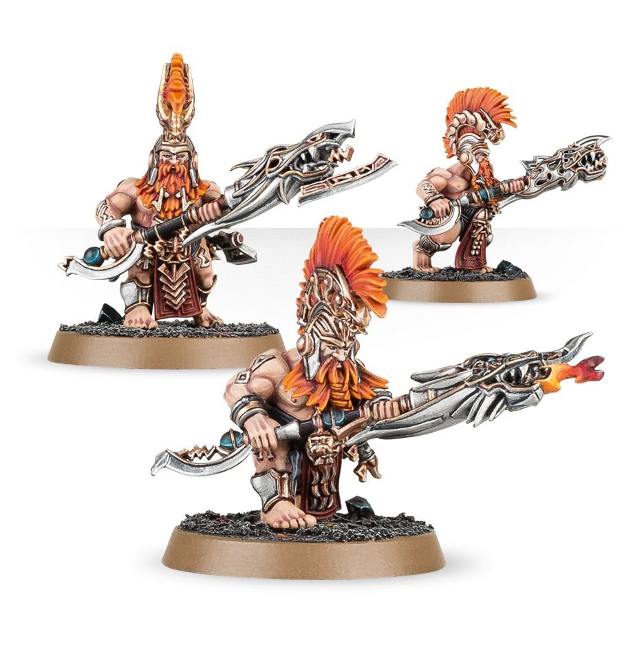 Fyreslayers: Hearthguard Berzerkers - Loaded Dice
