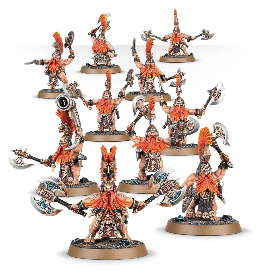 Fyreslayers: Vulkite Berzerkers - Loaded Dice