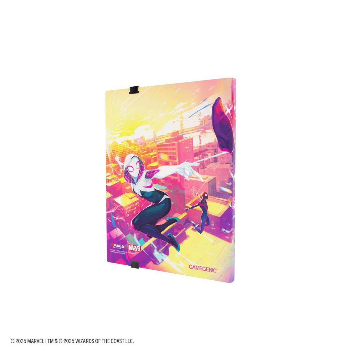 Gamegenic Magic: The Gathering Marvel's Spider-Man 18-Pocket Album - Spider-Man/Spider-Gwen - Loaded Dice