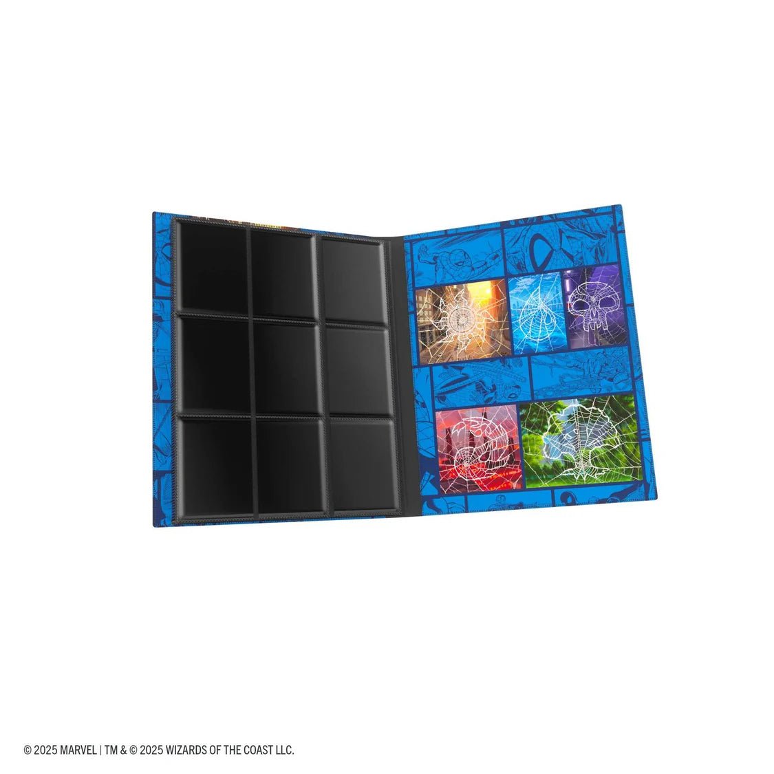 Gamegenic Magic: The Gathering Marvel's Spider-Man 18-Pocket Album - Spider-Man/Spider-Gwen - Loaded Dice