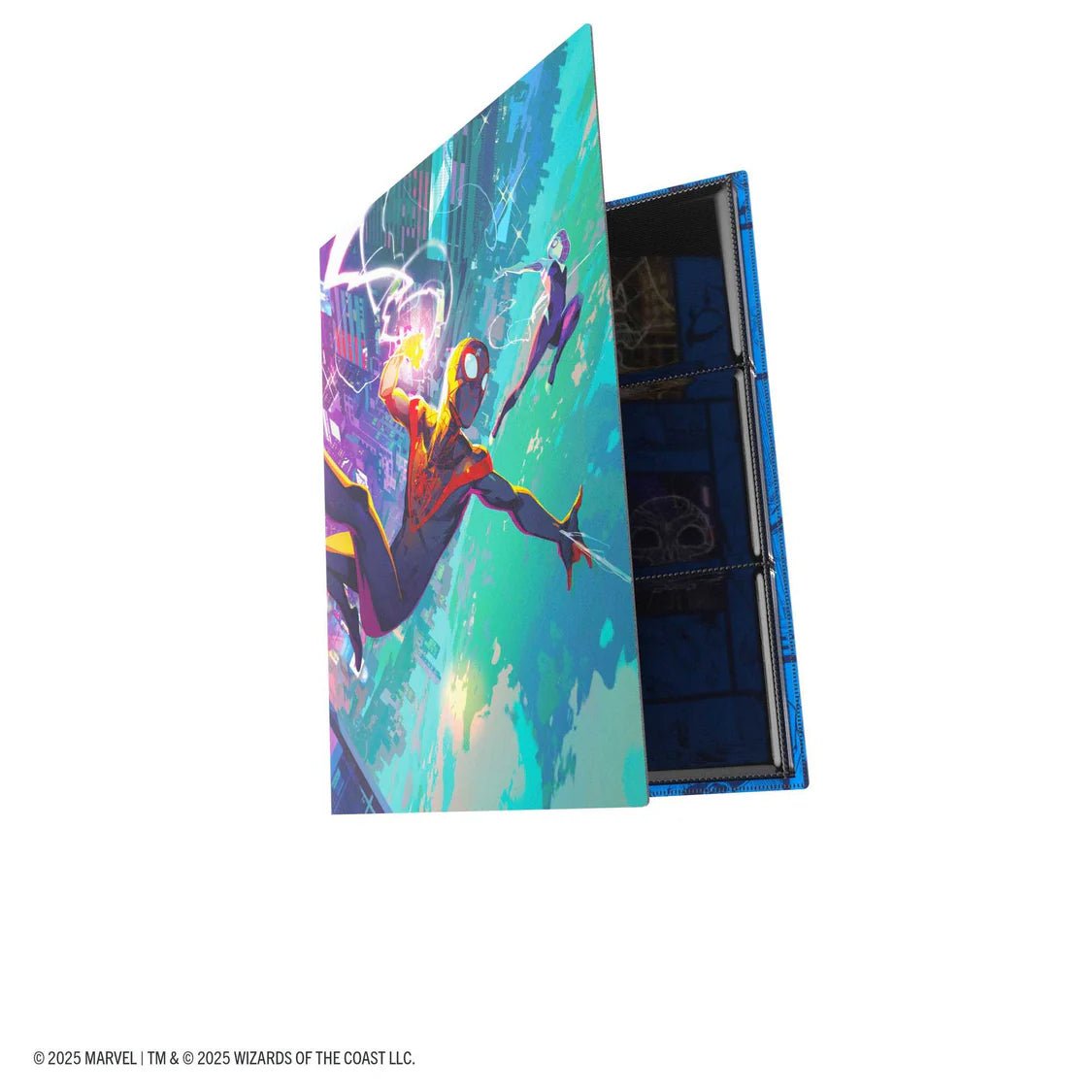 Gamegenic Magic: The Gathering Marvel's Spider-Man 18-Pocket Album - Spider-Man/Spider-Gwen - Loaded Dice