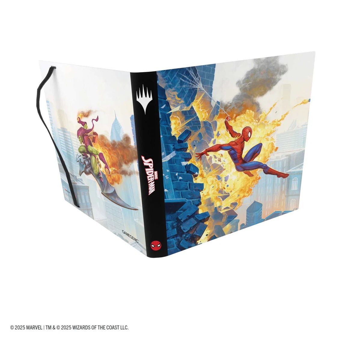 Gamegenic Magic: The Gathering Marvel's Spider-Man 24-Pocket Album - Spider-Man/Green Goblin - Loaded Dice