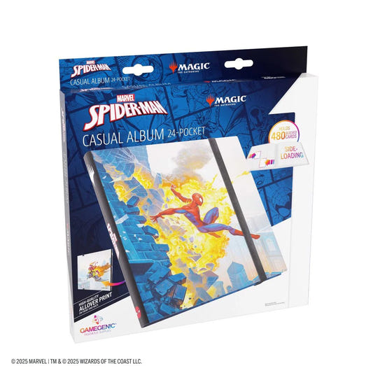 Gamegenic Magic: The Gathering Marvel's Spider-Man 24-Pocket Album - Spider-Man/Green Goblin card sleeves