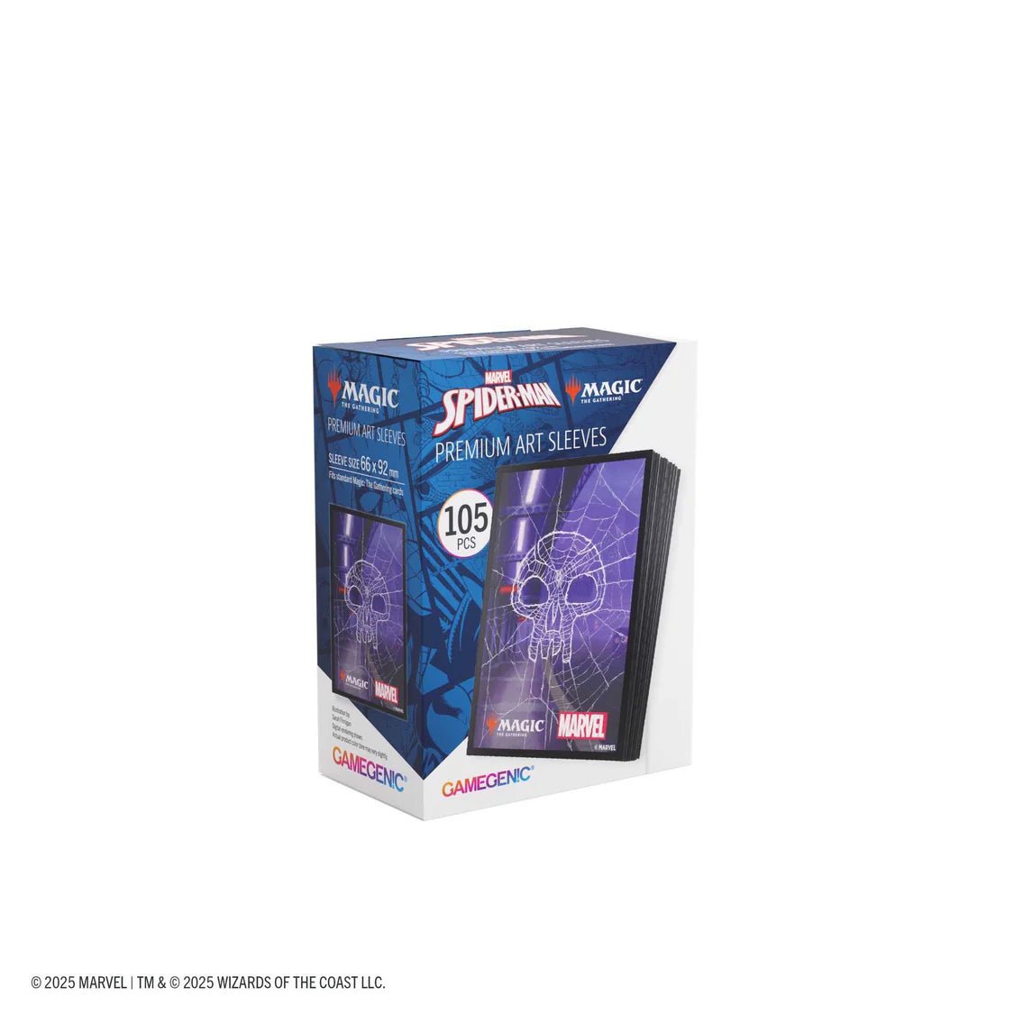 Gamegenic Magic: The Gathering Marvel's Spider-Man Premium Art Sleeves - Spider-Man Swamp - Loaded Dice