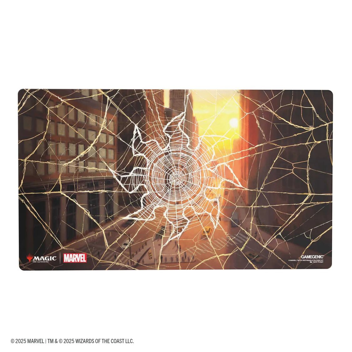 Gamegenic Magic: The Gathering Marvel's Spider-Man Shiny Playmat - Spider-Man Plains - Loaded Dice