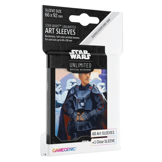 Gamegenic Star Wars: Unlimited Art Sleeves - Moff Gideon card sleeves