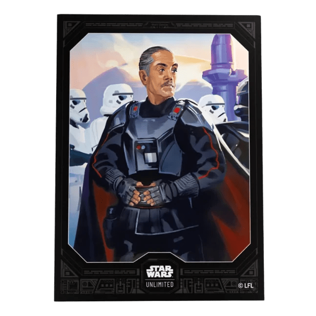 Gamegenic Star Wars: Unlimited Art Sleeves - Moff Gideon - Loaded Dice