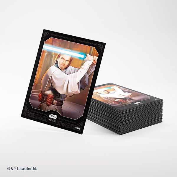 Gamegenic Star Wars: Unlimited Art Sleeves - Obi-Wan Kenobi - Loaded Dice