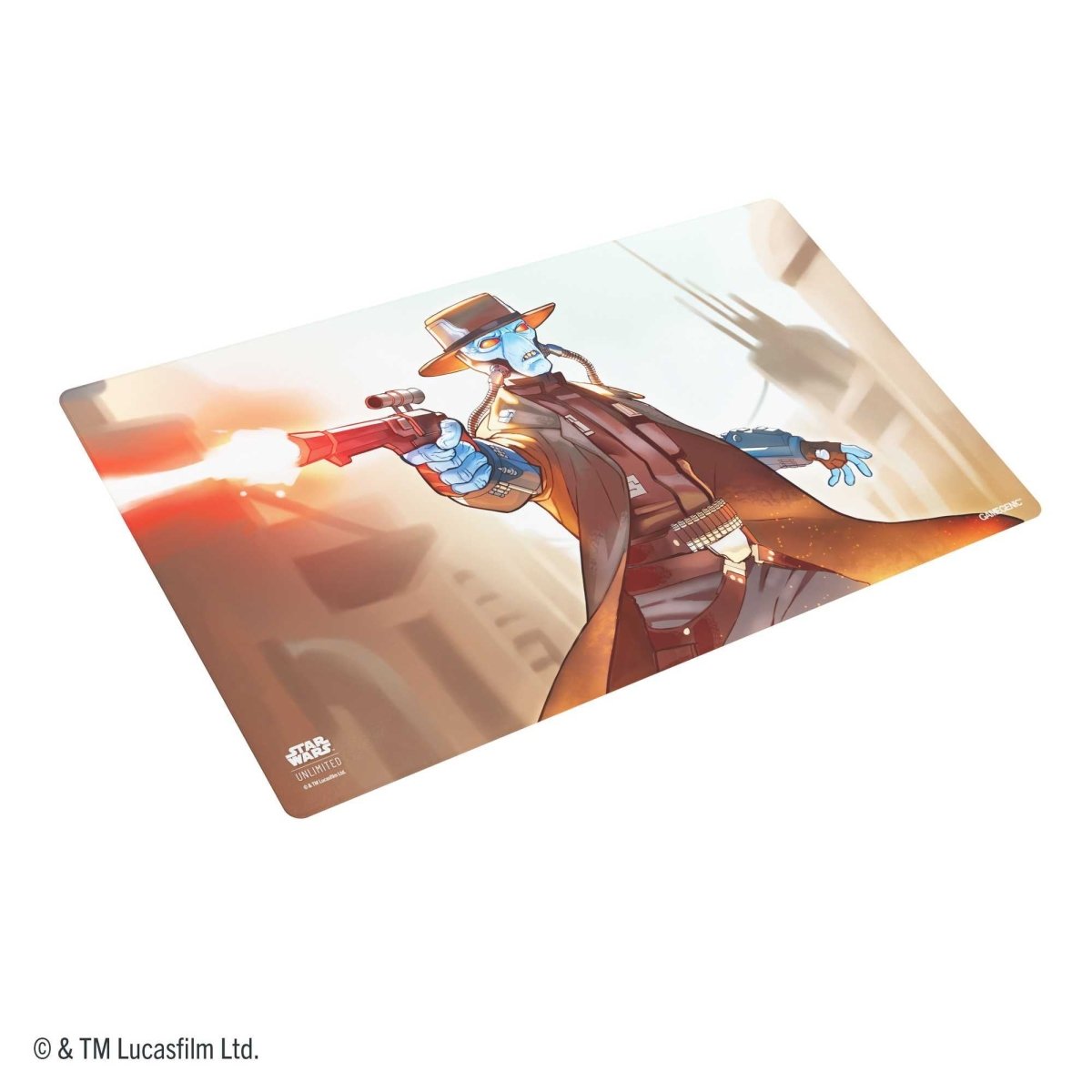 Cad Bane game mat artwork detail