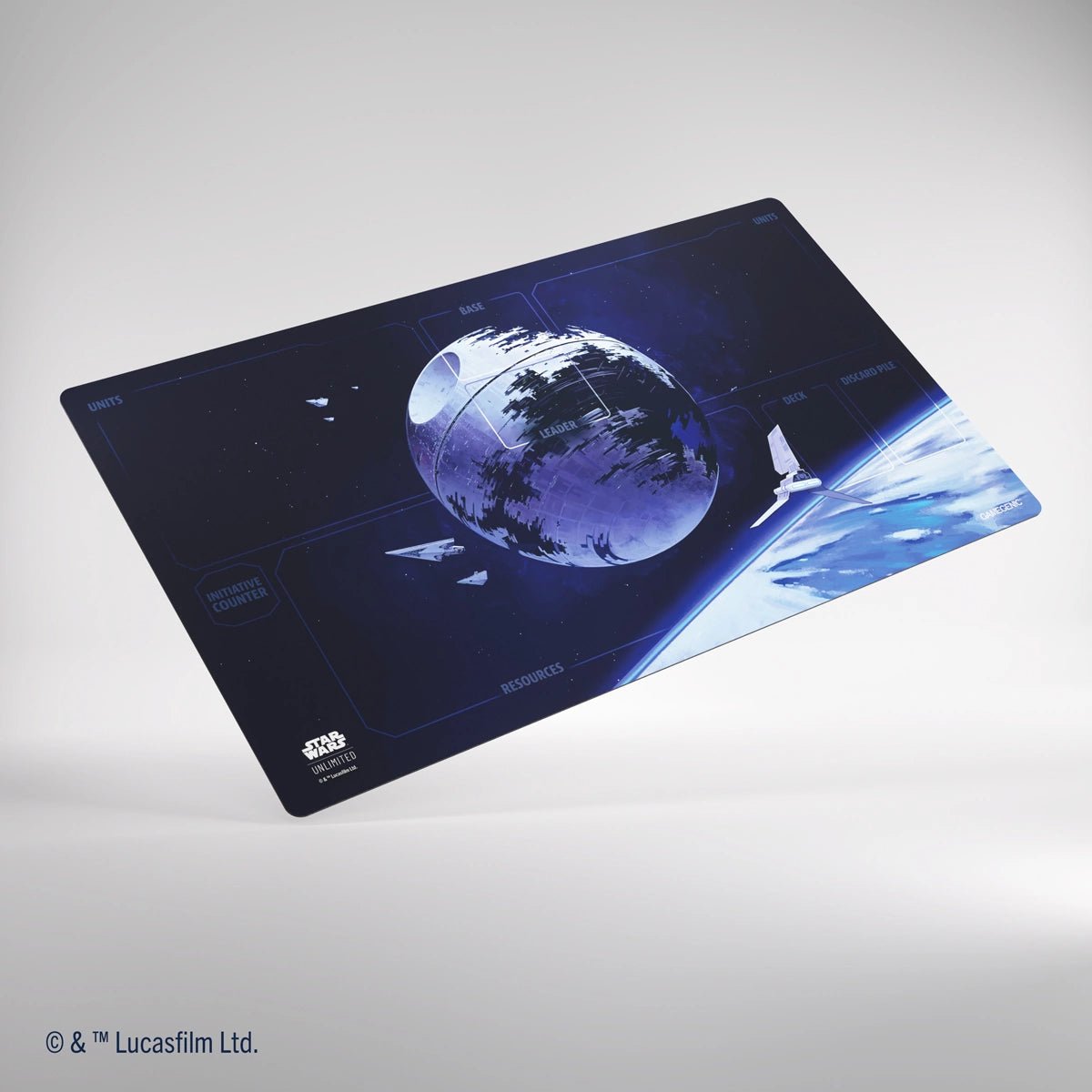 Gamegenic Star Wars: Unlimited Game Mat - Death Star - Loaded Dice