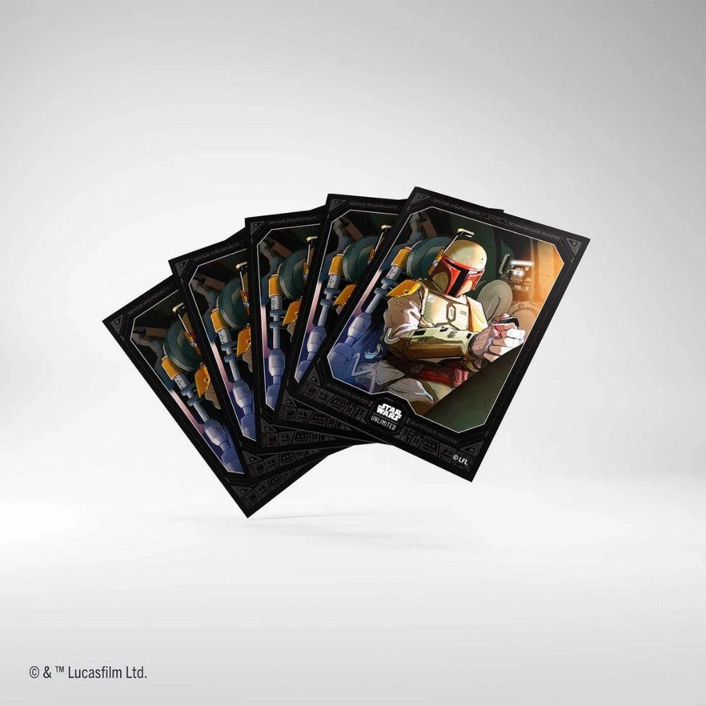 Gamegenic Star Wars: Unlimited Premium Art Sleeves Boba Fett - Loaded Dice