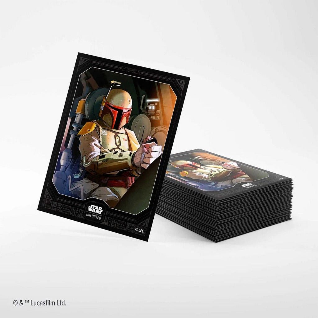 Gamegenic Star Wars: Unlimited Premium Art Sleeves Boba Fett - Loaded Dice