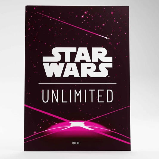 Gamegenic Star Wars: Unlimited Premium Art Sleeves Card Back Magenta card sleeves