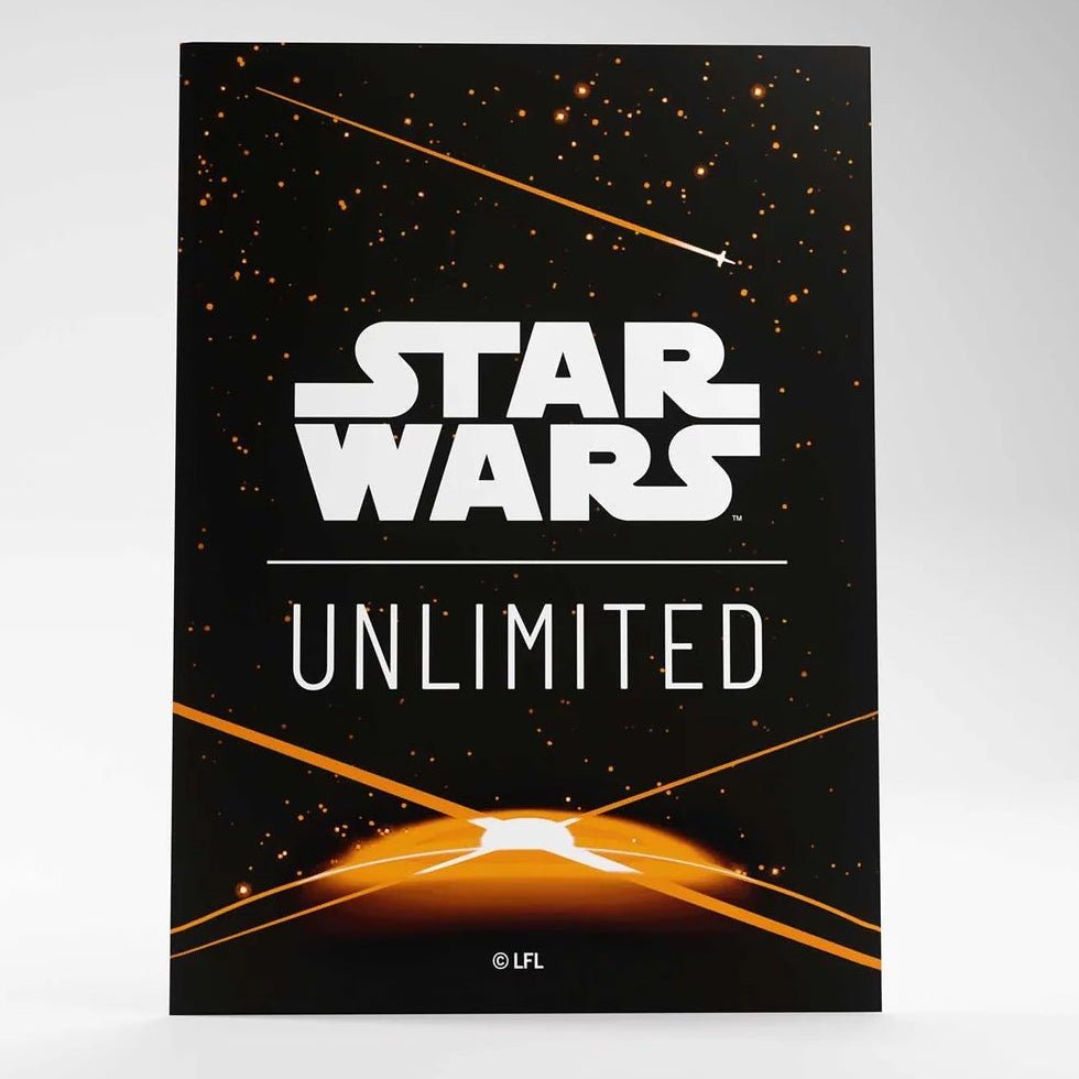 Gamegenic Star Wars: Unlimited Premium Art Sleeves Card Back Orange card sleeves