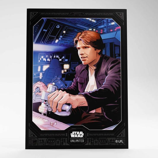 Gamegenic Star Wars: Unlimited Premium Art Sleeves Han Solo card sleeves