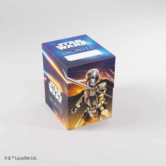 Gamegenic Star Wars: Unlimited Soft Crate - Captain Phasma/Stormtrooper deck box