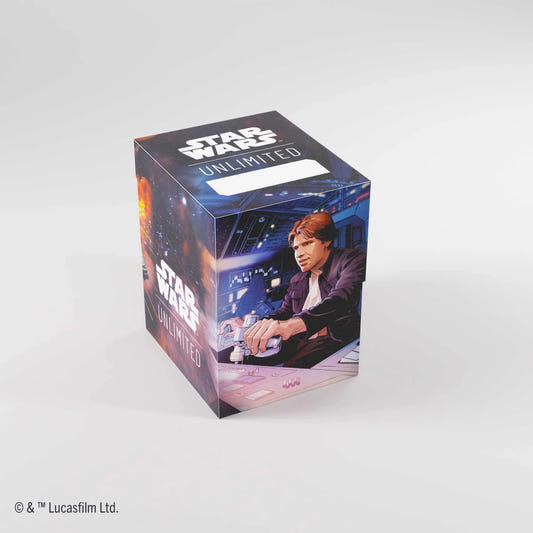 Gamegenic Star Wars: Unlimited Soft Crate - Han Solo/Millenium Falcon deck box