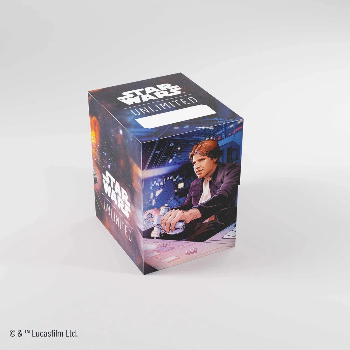 Gamegenic Star Wars: Unlimited Soft Crate - Han Solo/Millenium Falcon deck box