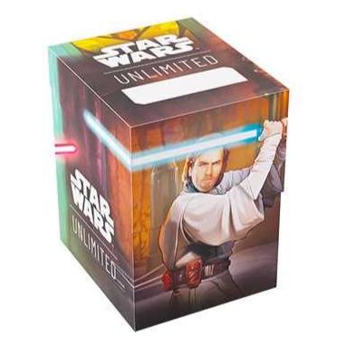 Gamegenic Star Wars: Unlimited Soft Crate - Obi-Wan Kenobi/Darth Maul deck box
