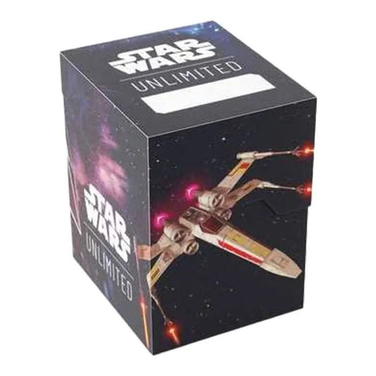 Gamegenic - Star Wars Unlimited - Soft Crate - X-Wing/Tie Fighter deck box