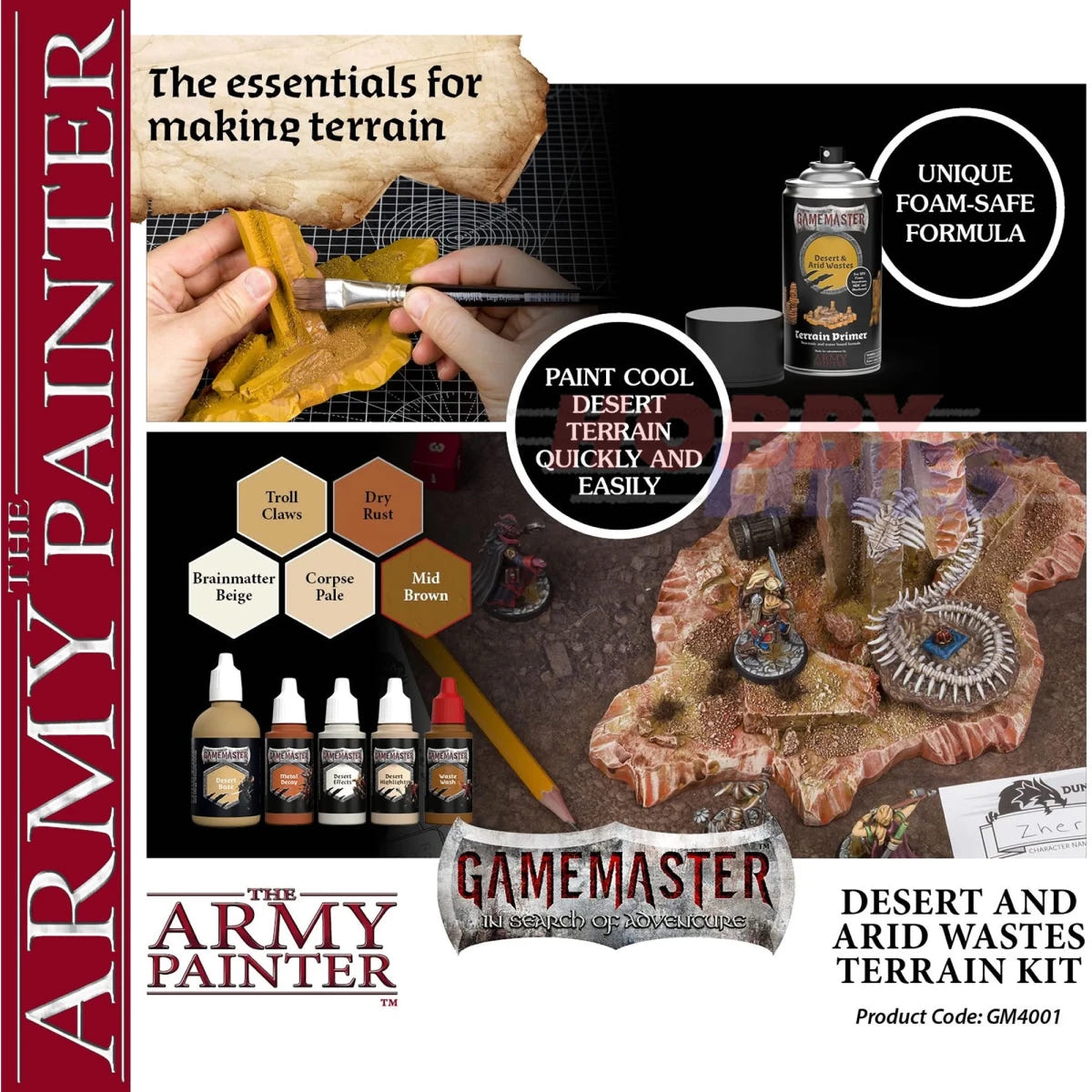 Gamemaster: Desert & Arid Wastes Terrain Kit - Loaded Dice