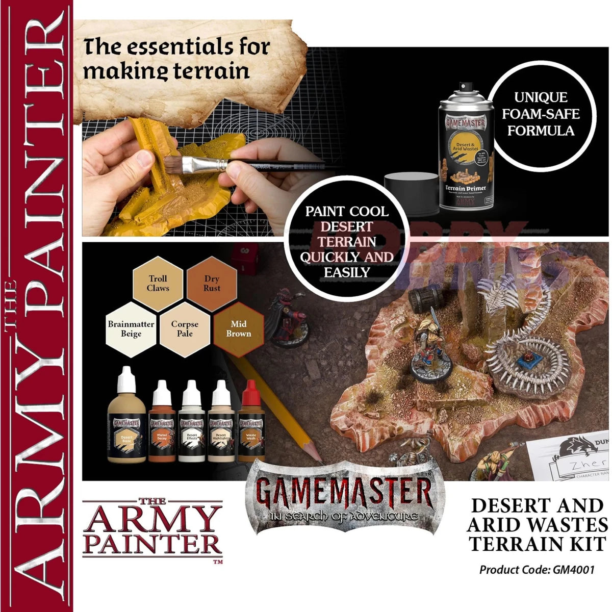 Gamemaster: Desert & Arid Wastes Terrain Kit - Loaded Dice