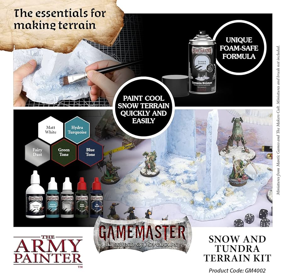 Gamemaster: Snow & Tundra Terrain Kit - Loaded Dice