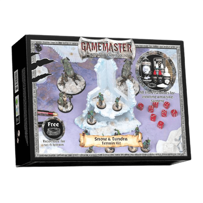 Gamemaster: Snow & Tundra Terrain Kit - Loaded Dice