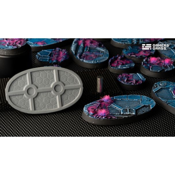 Gamers Grass Alien Infestation Oval 60mm (x4) - Loaded Dice