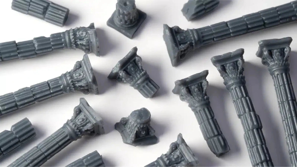 Gamers Grass Basing Bits - Ancient Columns - Loaded Dice