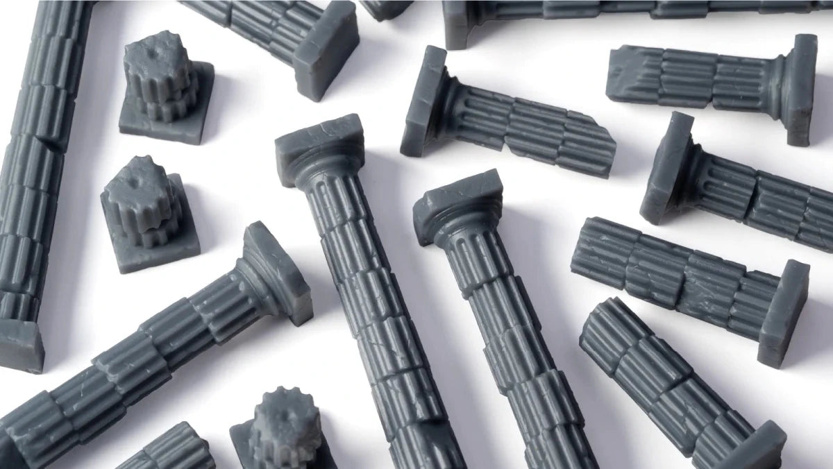 Gamers Grass Basing Bits - Ancient Columns - Loaded Dice