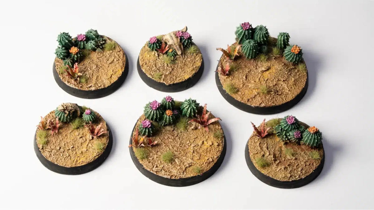 Gamers Grass Basing Bits - Barrel Cacti - Loaded Dice